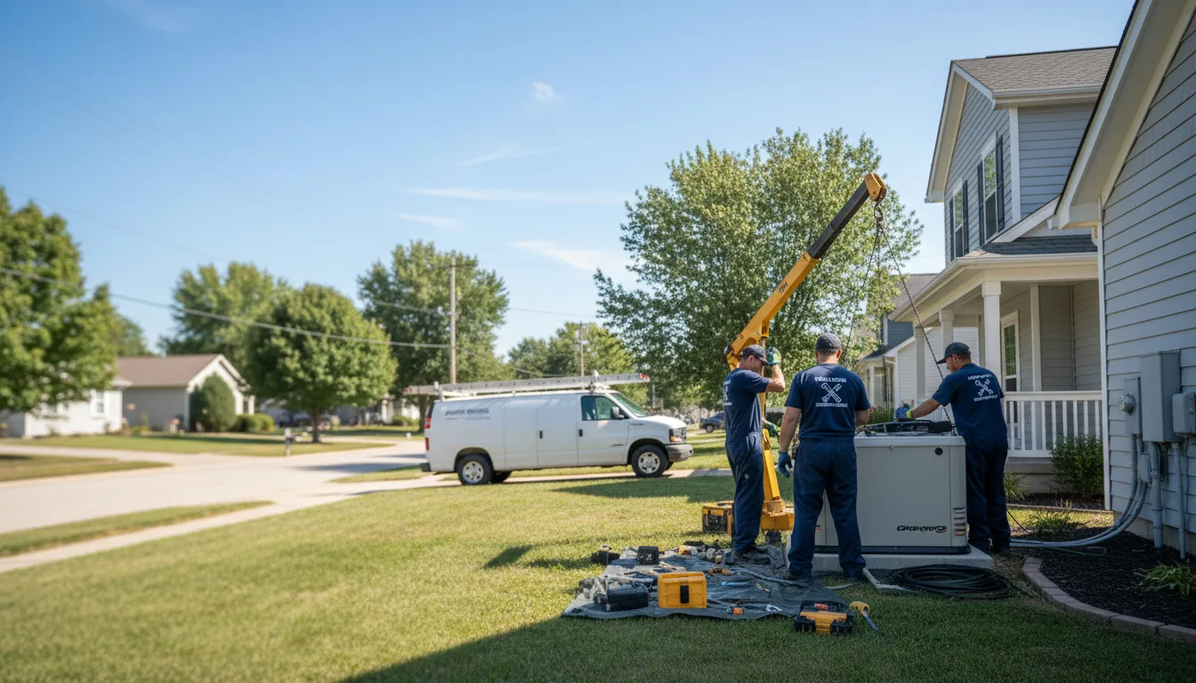 Generator Installation in Fairchance, PA near me